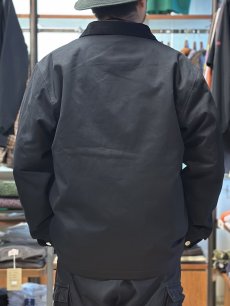 画像5: 【modem design/モデムデザイン】ワークダックカバーオール(Black) (5)