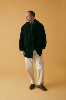 画像11: 【SLOW TEMPO by melple】P coat / ピーコート（NAVY） (11)