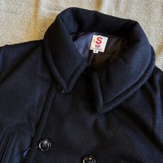 画像3: 【SLOW TEMPO by melple】P coat / ピーコート（NAVY） (3)