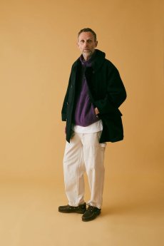 画像12: 【SLOW TEMPO by melple】P coat / ピーコート（NAVY） (12)
