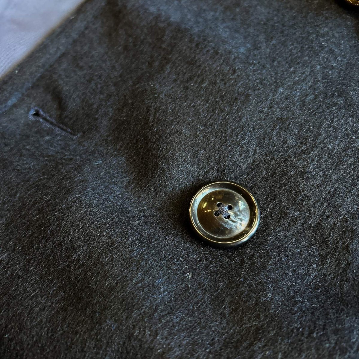 画像7: 【SLOW TEMPO by melple】P coat / ピーコート（NAVY） (7)