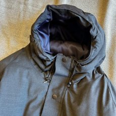 画像2: 【melple/メイプル】Monterey Classic Parka Hybrid Tropical（CHARCOAL） (2)