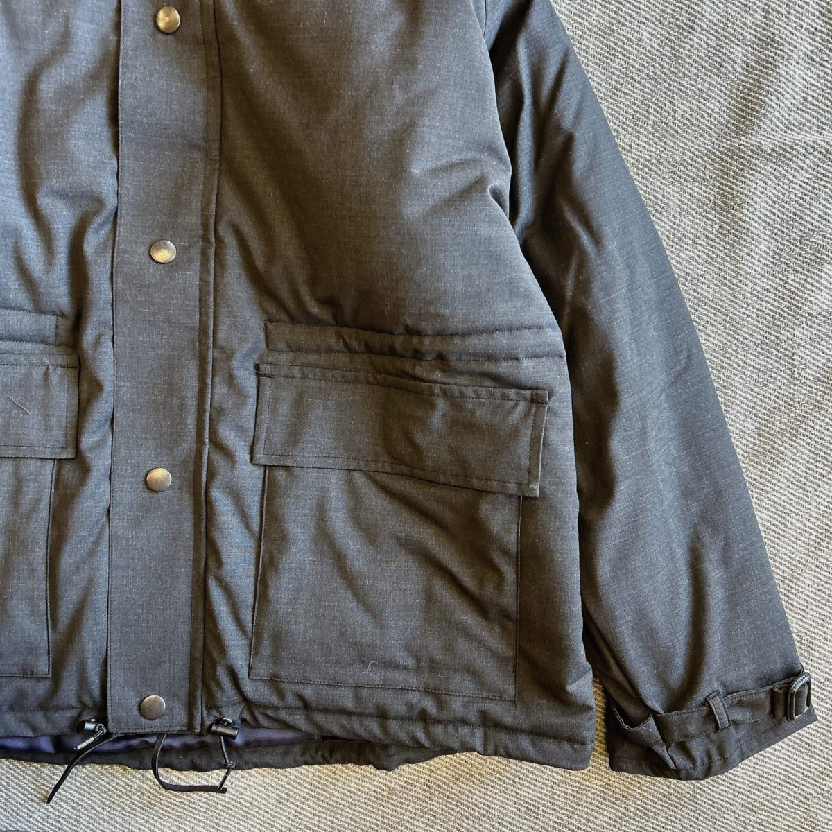 画像3: 【melple/メイプル】Monterey Classic Parka Hybrid Tropical（CHARCOAL） (3)