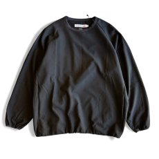 画像1: 【melple/メイプル】Wintercat Utility Pullover L/S (BLACK) (1)