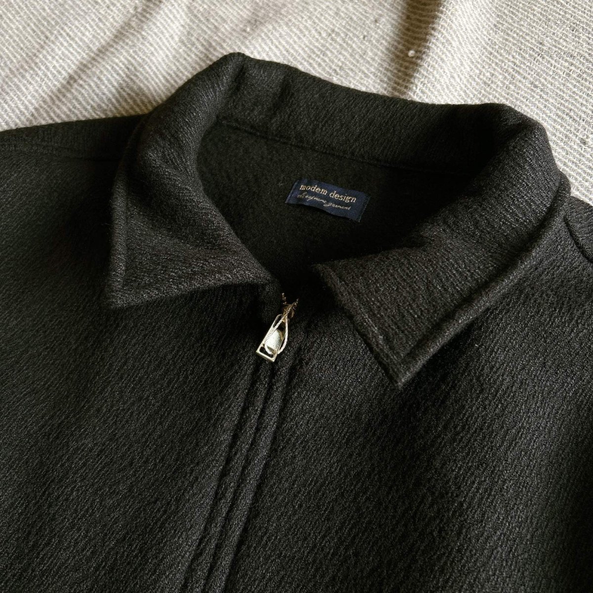 画像2: 【modem design/モデムデザイン】CPOタイプジャケット (Black) (2)