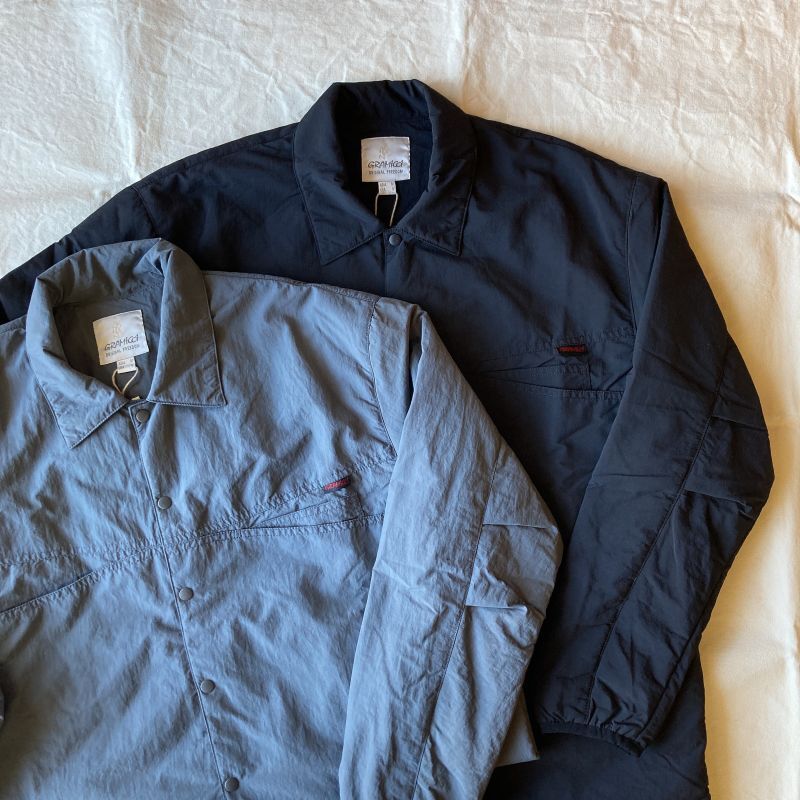 Gramicci】QUILTED CAMP SHIRT | キルトキャンプシャツ (2colors) が