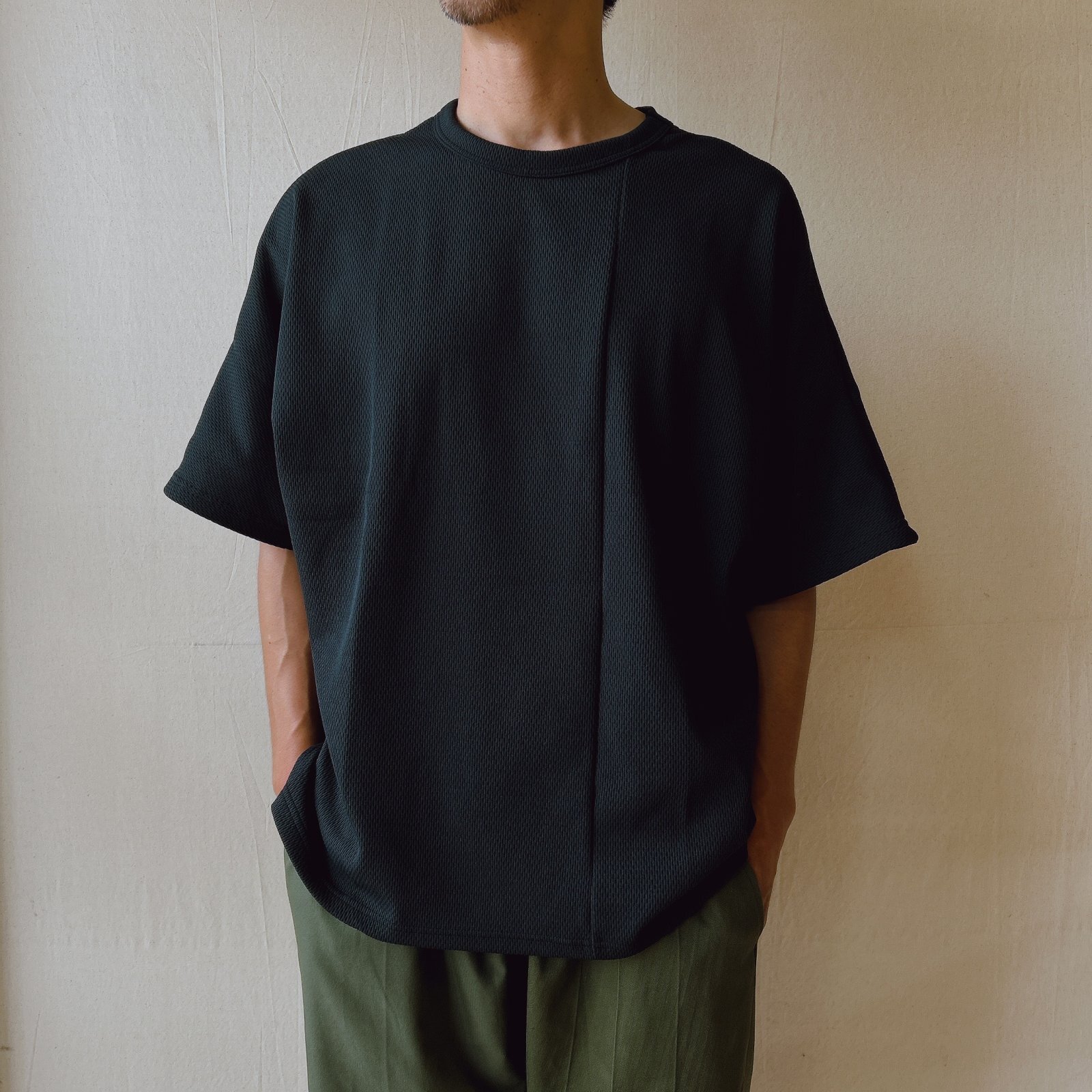 【melple/メイプル】Salt Creek Thermal Dolman Sleeve Tee (BLACK) [MP5SS027]が入荷しました。
