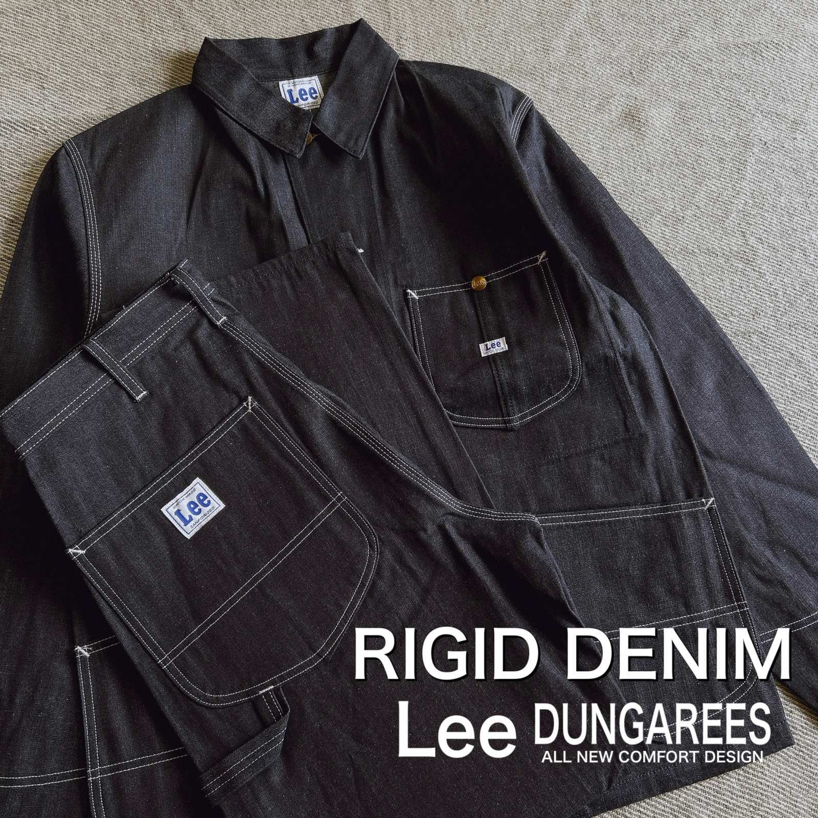 【Lee】リジットデニムのロコジャケット、ペインターパンツが入荷しました。