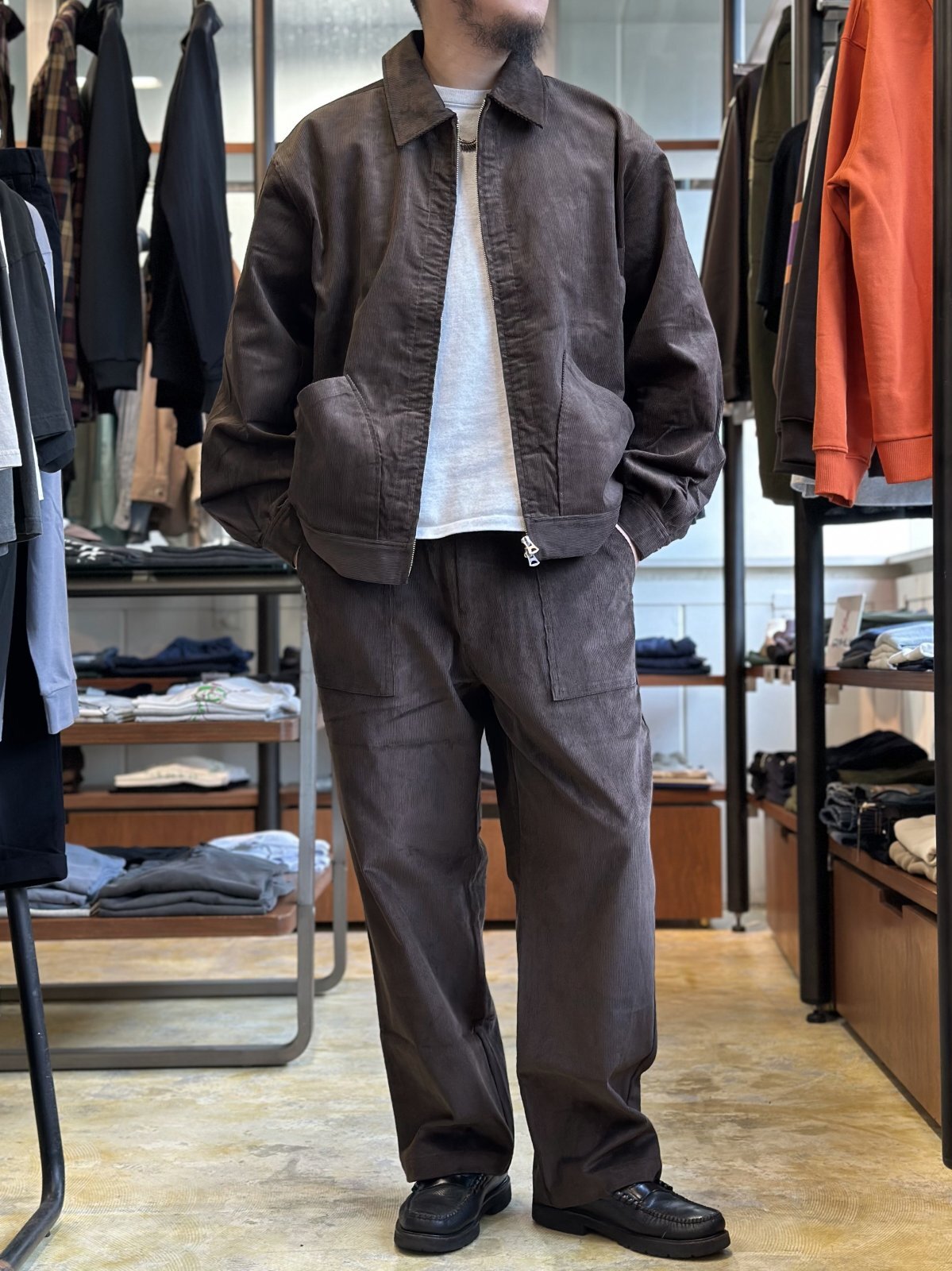 【Audience】14Wコットンコーディロイのセットアップが入荷しました!