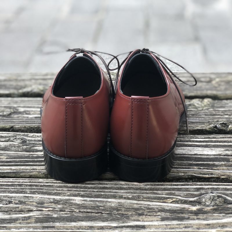 ARCOLLETTA PADRONE】''LEONE''DERBY PLAIN TOE SHOES【ボルドー】