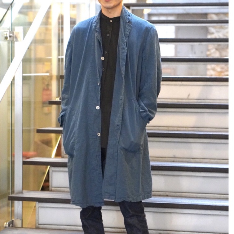 Men's リネンワークコート - daterightstuff.com