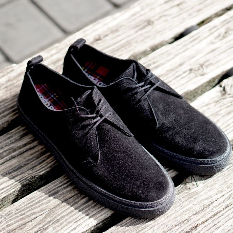 FRED PERRY/フレッドペリー】 LINDEN SUEDE【BLACK】