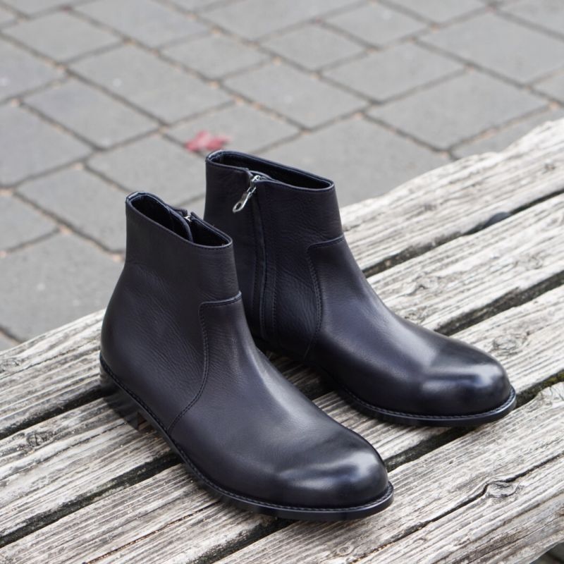 PADRONE/パドローネ】SIDE ZIP BOOTS /サイドジップヒールブーツ【RAUL