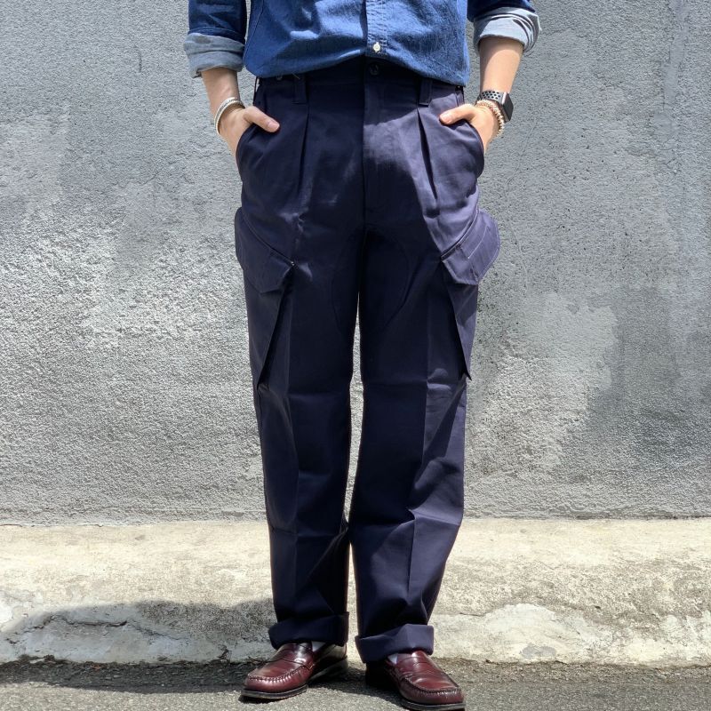 イギリス軍】DEAD STOCK 90's ROYAL NAVY COMBAT PANTS サ―プラス 