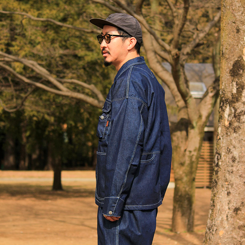 偉大な 新品 grn HIASOBI HIASOBI CAMPER LOOSE CAMPER COVERALL