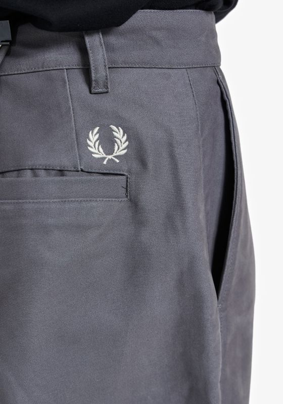 FRED PERRY/フレッドペリー】Brushed Wide Reg Trousers(2colors)