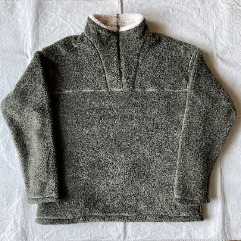 COOCHUCAMP/クーチューキャンプ】Happy Fleece Half Zip Sweater(3color)