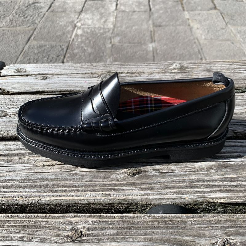 FRED PERRY/フレッドペリー】G.H.Bass Penny Loafers【BLACK】