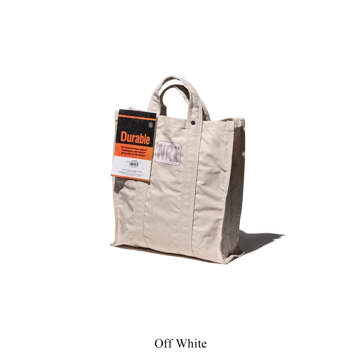 PUEBCO】LABOUR TOTE BAG Small Off White