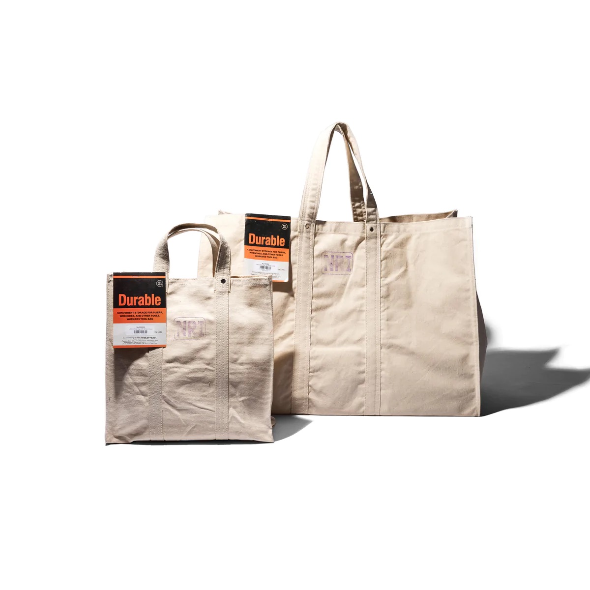 PUEBCO】LABOUR TOTE BAG Small Off White