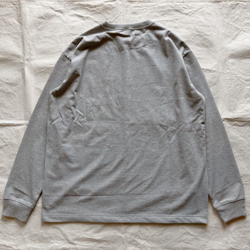 NANGA】ECO HYBRID BOX LOGO L/S TEE/エコハイブリッドボックスロゴ