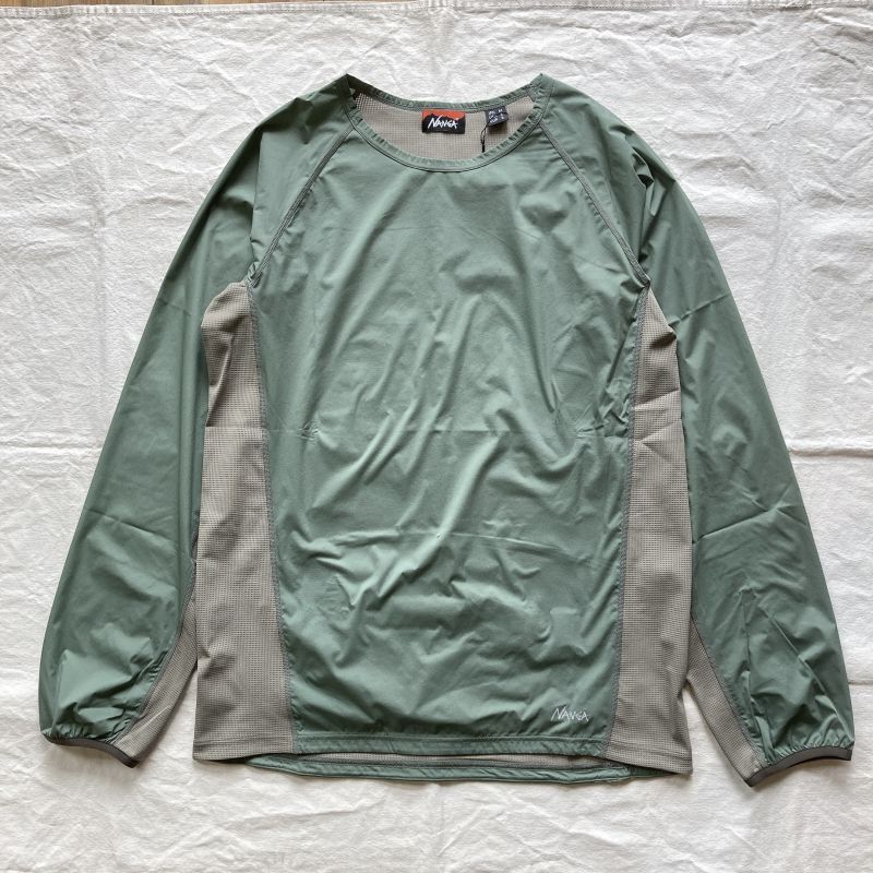 NANGA】HYBRID TECH HIKE L/S TOPS / ハイブリッドテックハイクロング