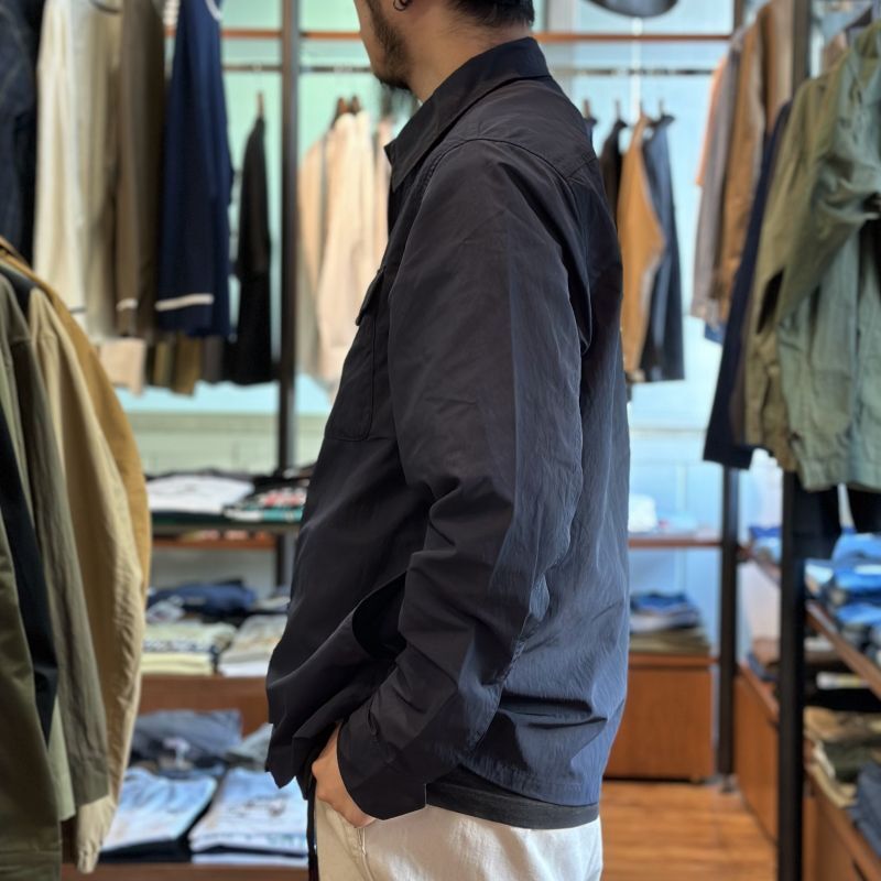 FRED PERRY/フレッドペリー】Zip Overshirt（608: NAVY）