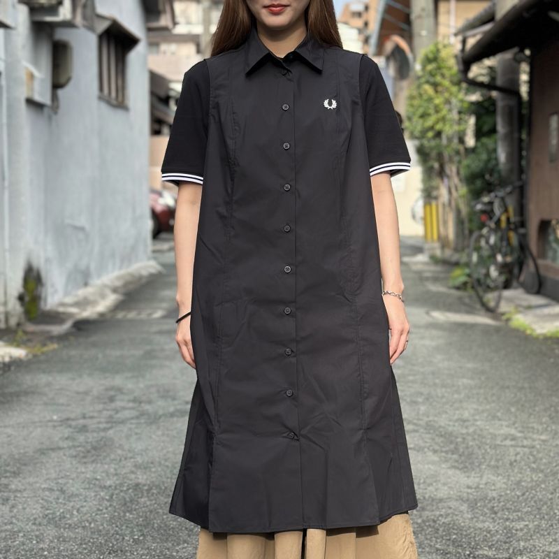 FRED PERRY Short Sleeve Dress 定価19,800円