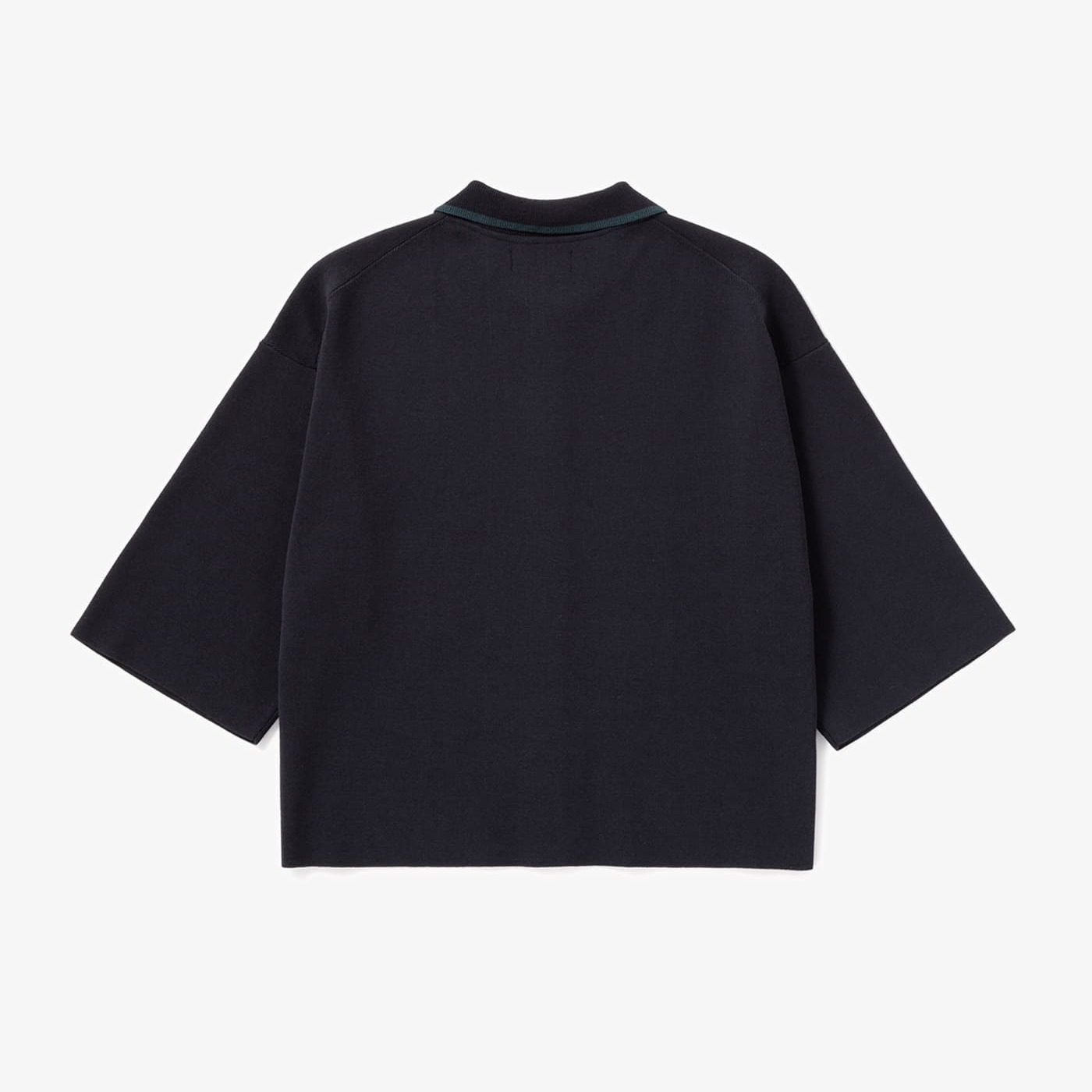 FRED PERRY/フレッドペリー】Short Sleeved Knitted Shirt（01: NAVY）