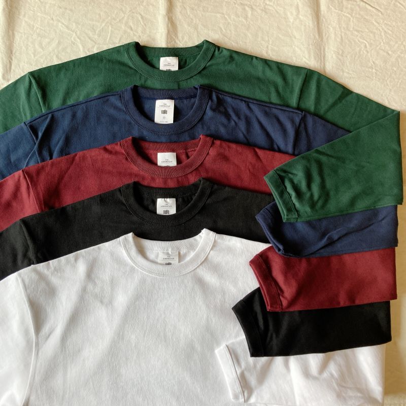 melple/メイプル】The American Ringer L/S Tee (5colors)