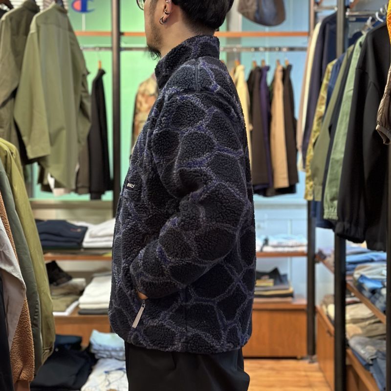 グラミチ Gramicci SHERPA JACKET シェルパジャケット 紺