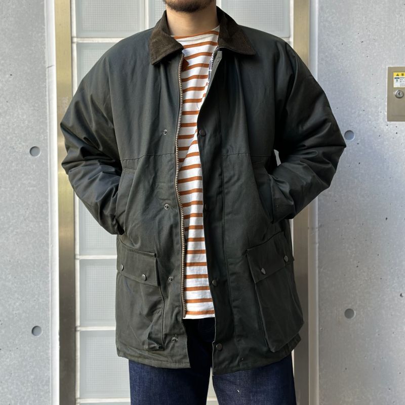 Rockall】BOLTON WAXED COTTON オイルドジャケット（オリーブ）