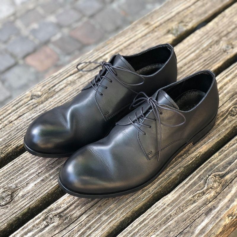 PADRONE/パドローネ】DERBY PLAIN TOE SHOES /ダービープレーントゥ