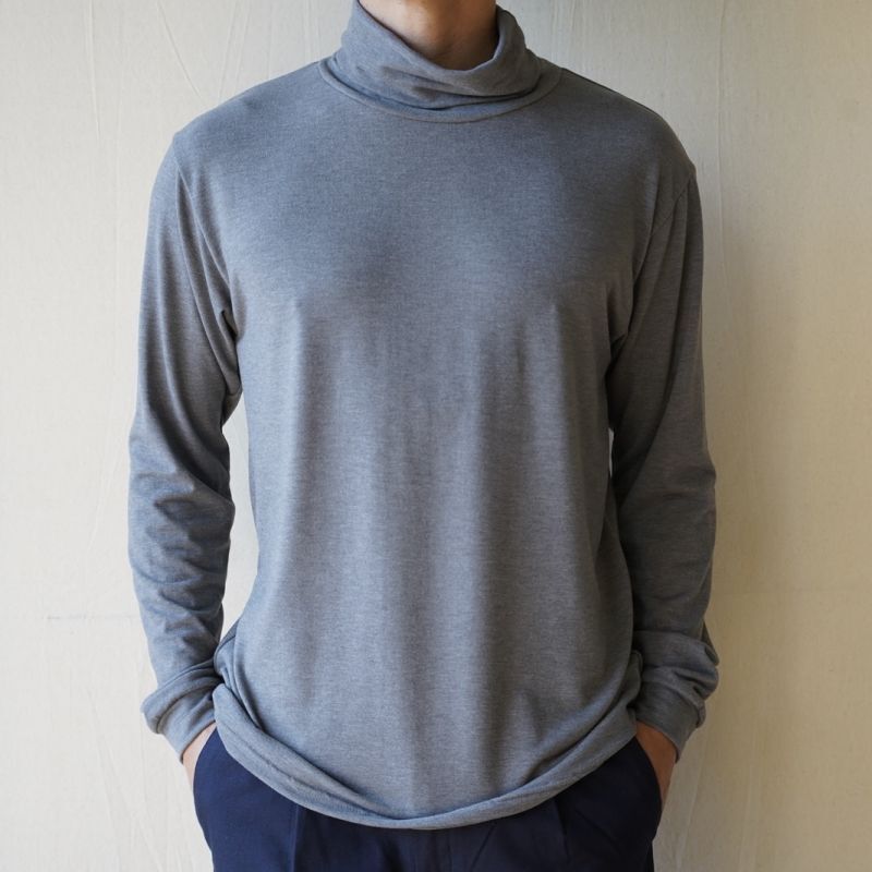 melple/メイプル】Premiere Suede Turtleneck L/S (3colors)