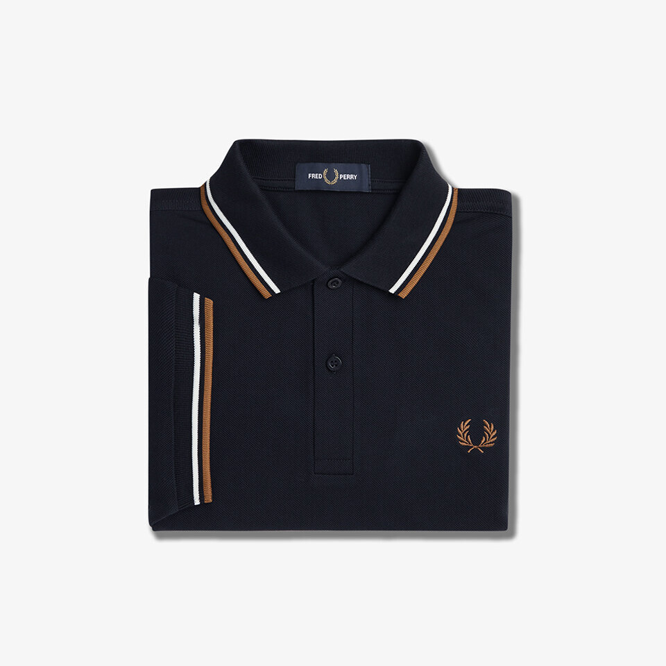 【FRED PERRY/フレッドペリー】FRED PERRY SHIRT　M3600（U86: NAVY/SNOWH/SHSTO）