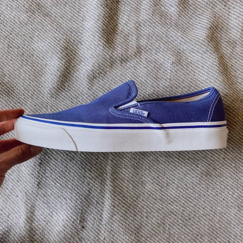 VANS】Anaheim Factory Og Navy Slip-On 48 Deck DX | ヴァンズ