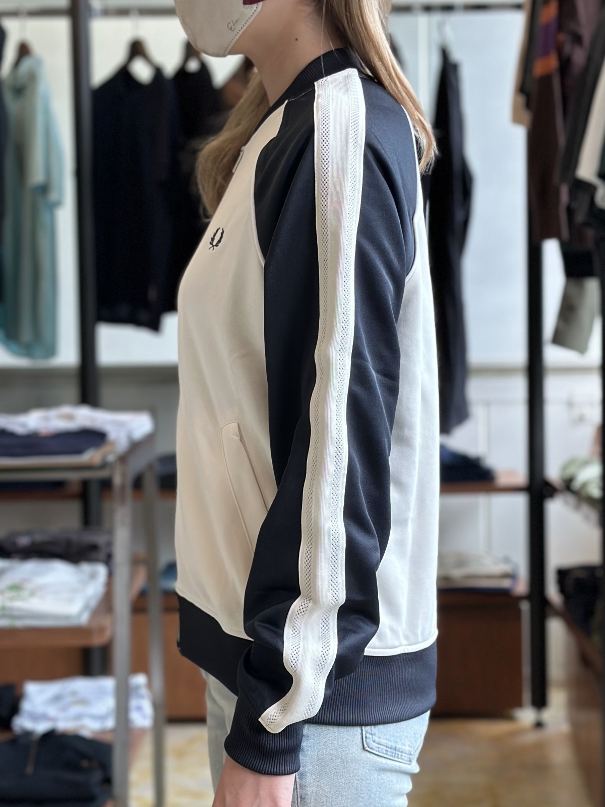 FRED PERRY/フレッドペリー】Tape Detail Track Jacket（2colors）