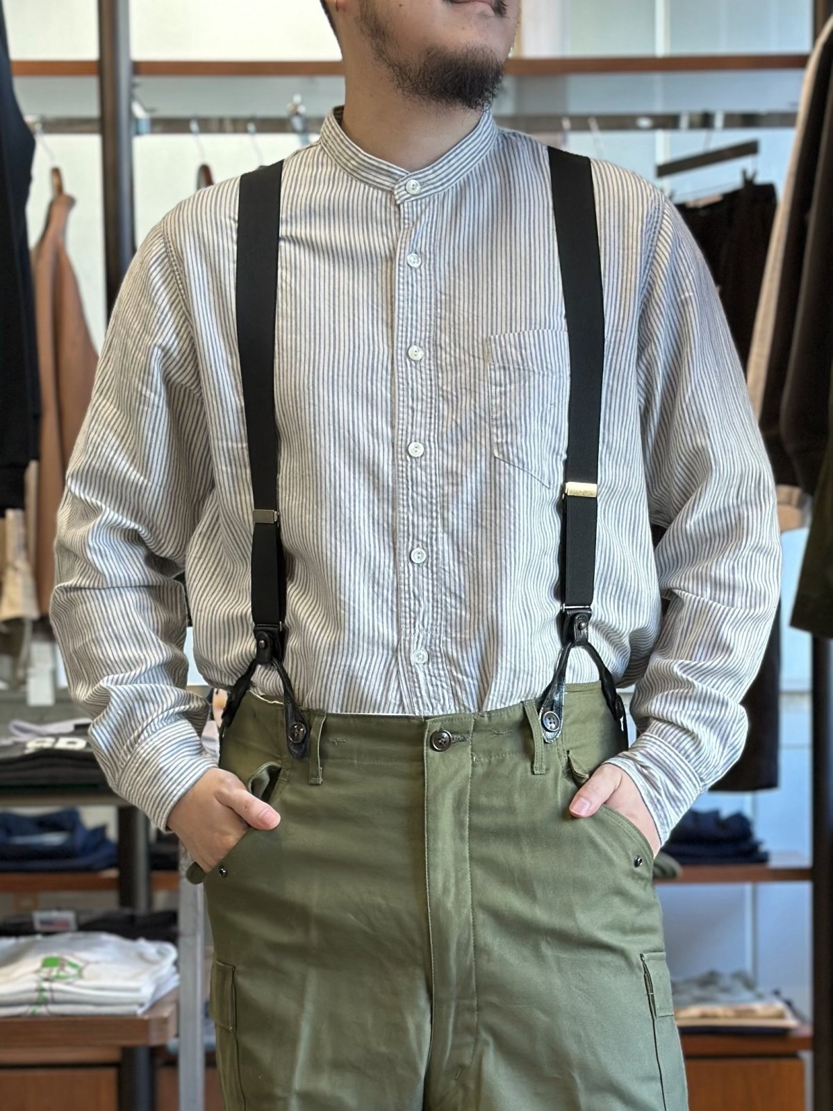 ORGUEIL オルゲイユ サスペンダー ORGUEIL / オルゲイユ またまたクラシカルでミリタリーデザイン