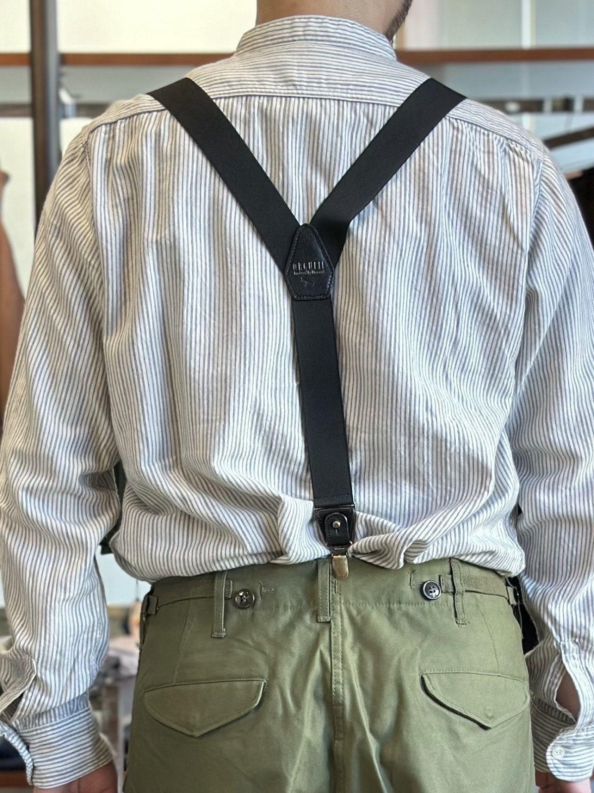 ORGUEIL/オルゲイユ】Military Suspender（3color）