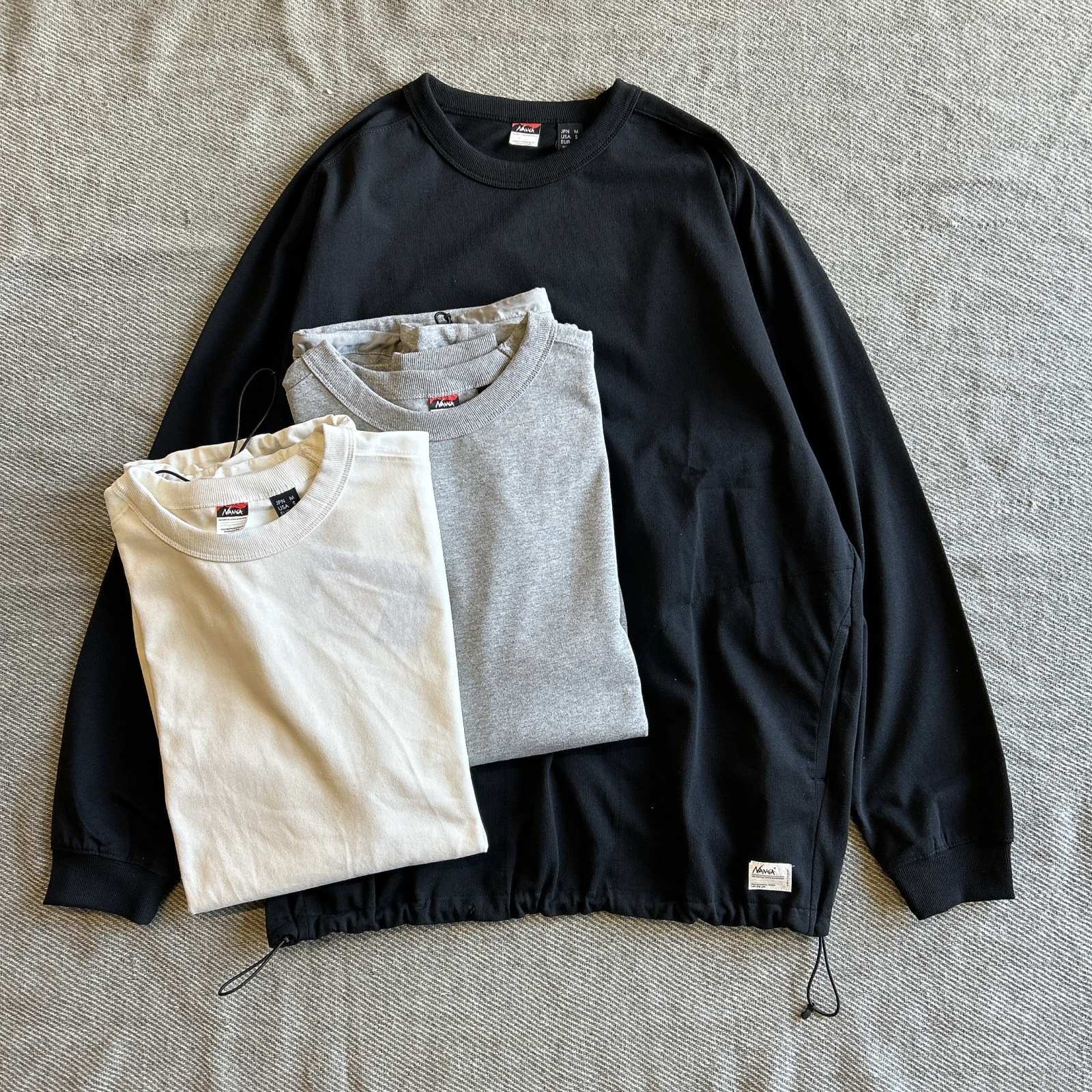 NANGA】) ECO HYBRID OVERSIZED L/S TEE / エコハイブリッド