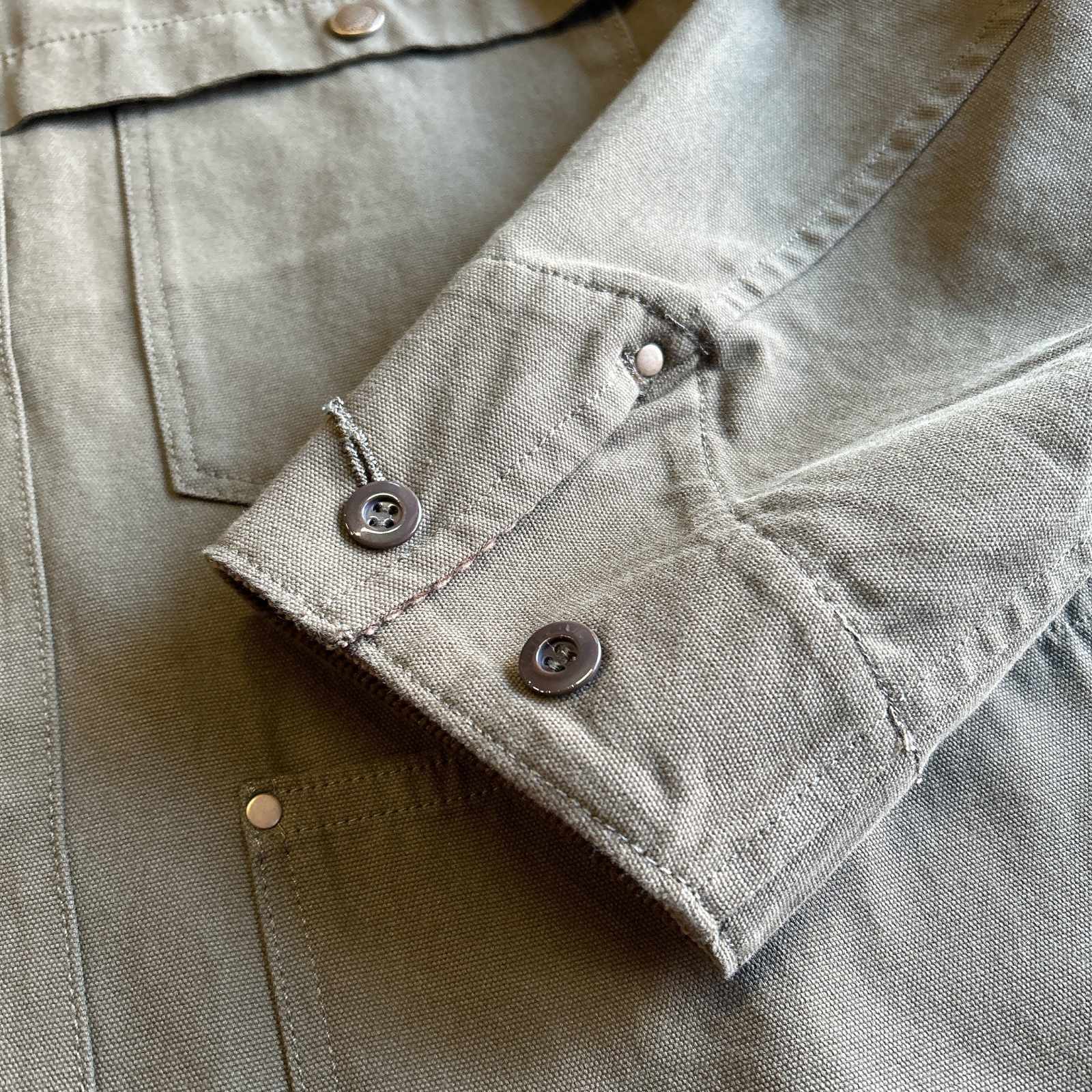 ARMY TWILL】Duck Logger Jacket (KHAKI)