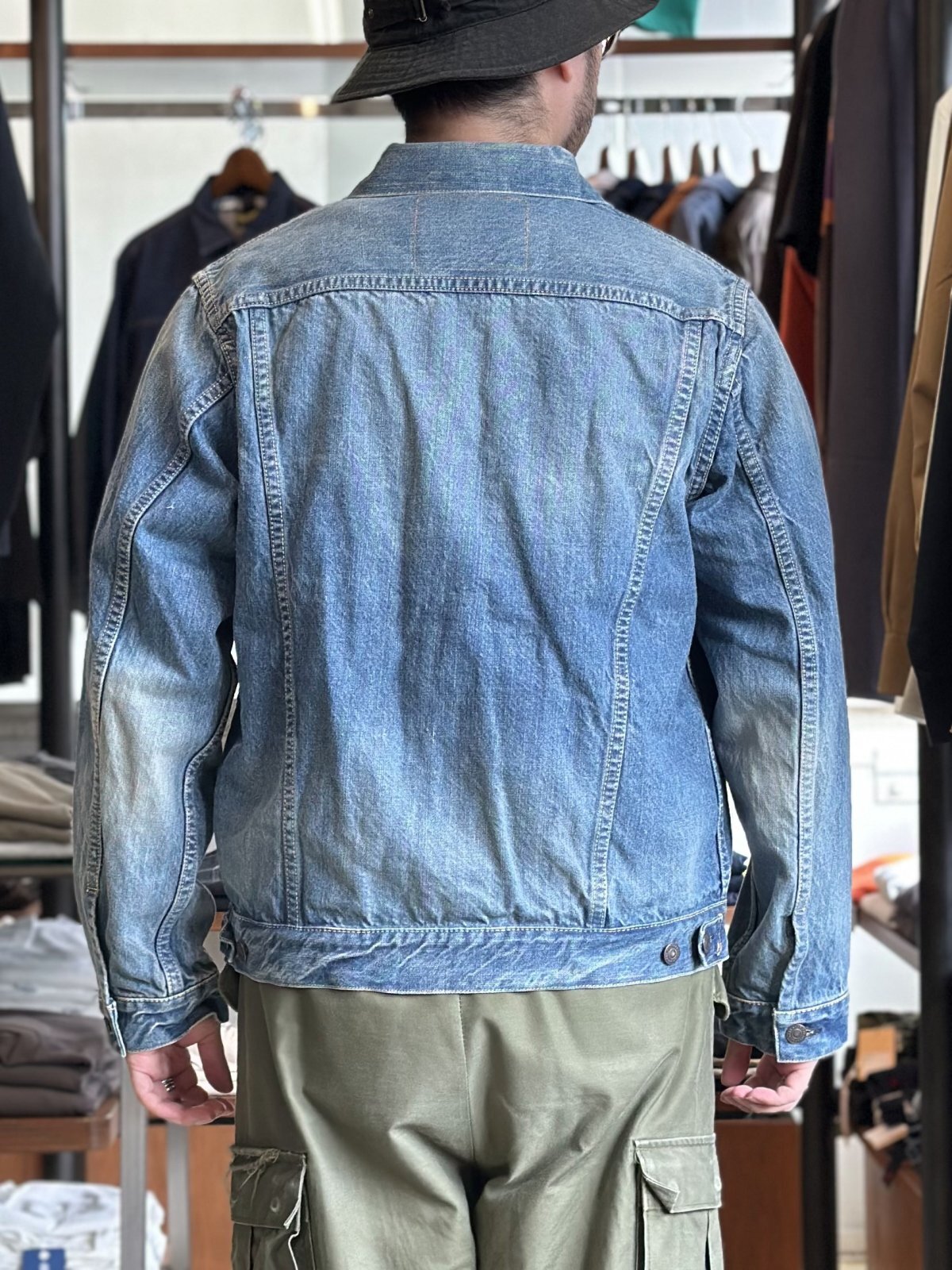 画像5: 【FOB FACTORY】SELVEDGE DENIM 3rd JKT (5)