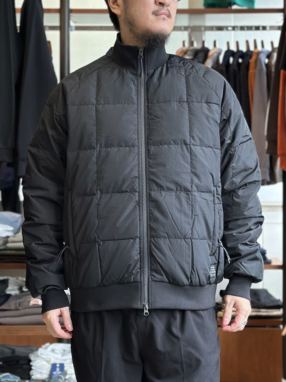 画像2: 【TAION/タイオン】SC TRACK DOWN JKT (BLACK) (2)